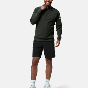 Gym+Coffee Chill Half Zip (Mens) - Khaki