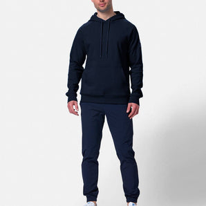 Gym+Coffee Chill Hoodie (Mens) - Obsidian