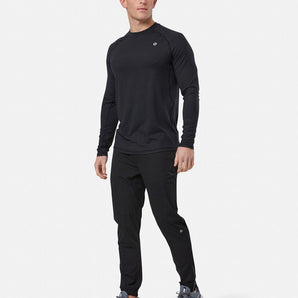 Gym+Coffee Relentless Long Sleeve Tee (Mens) - Black