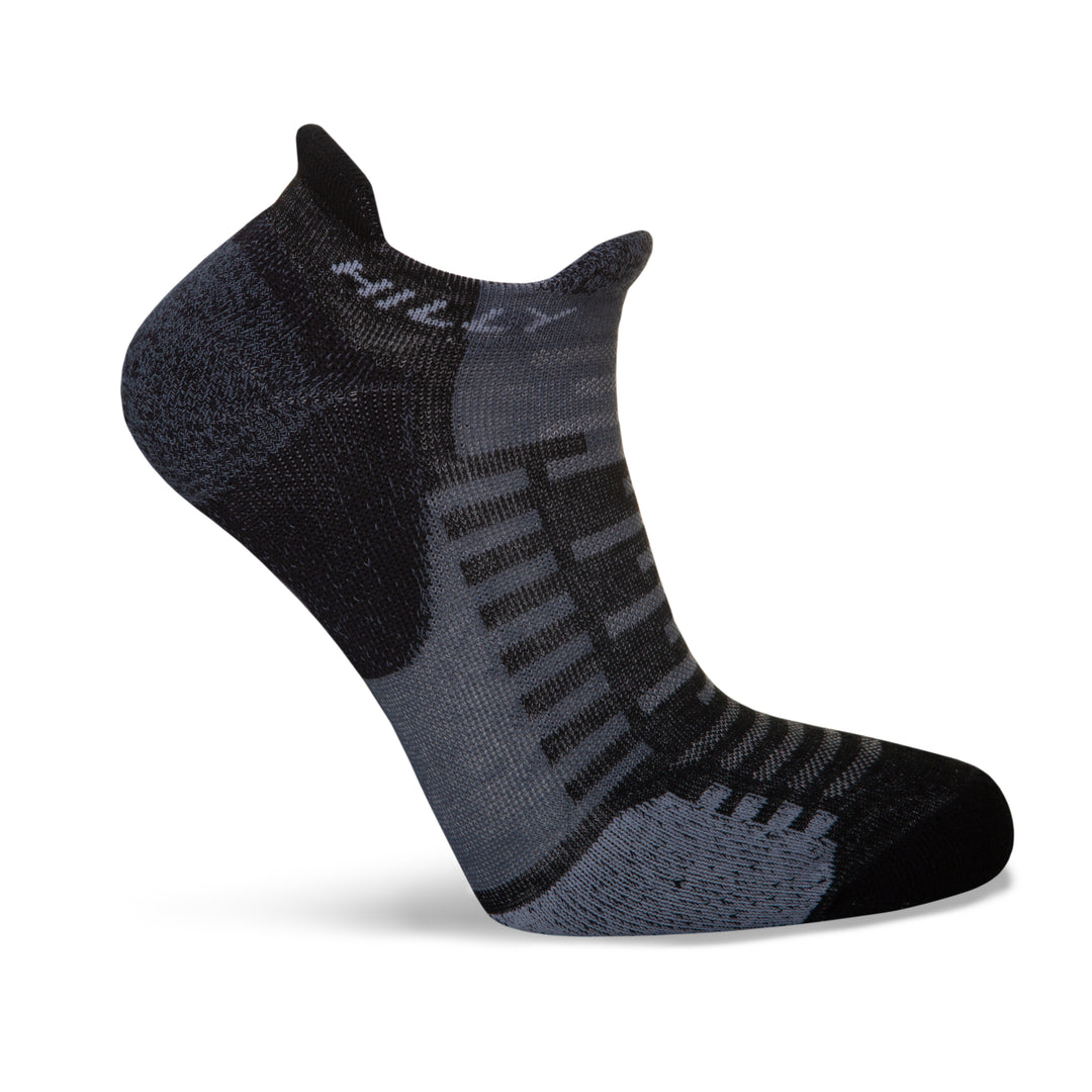 Hilly Active Socklet Min - Black/Grey