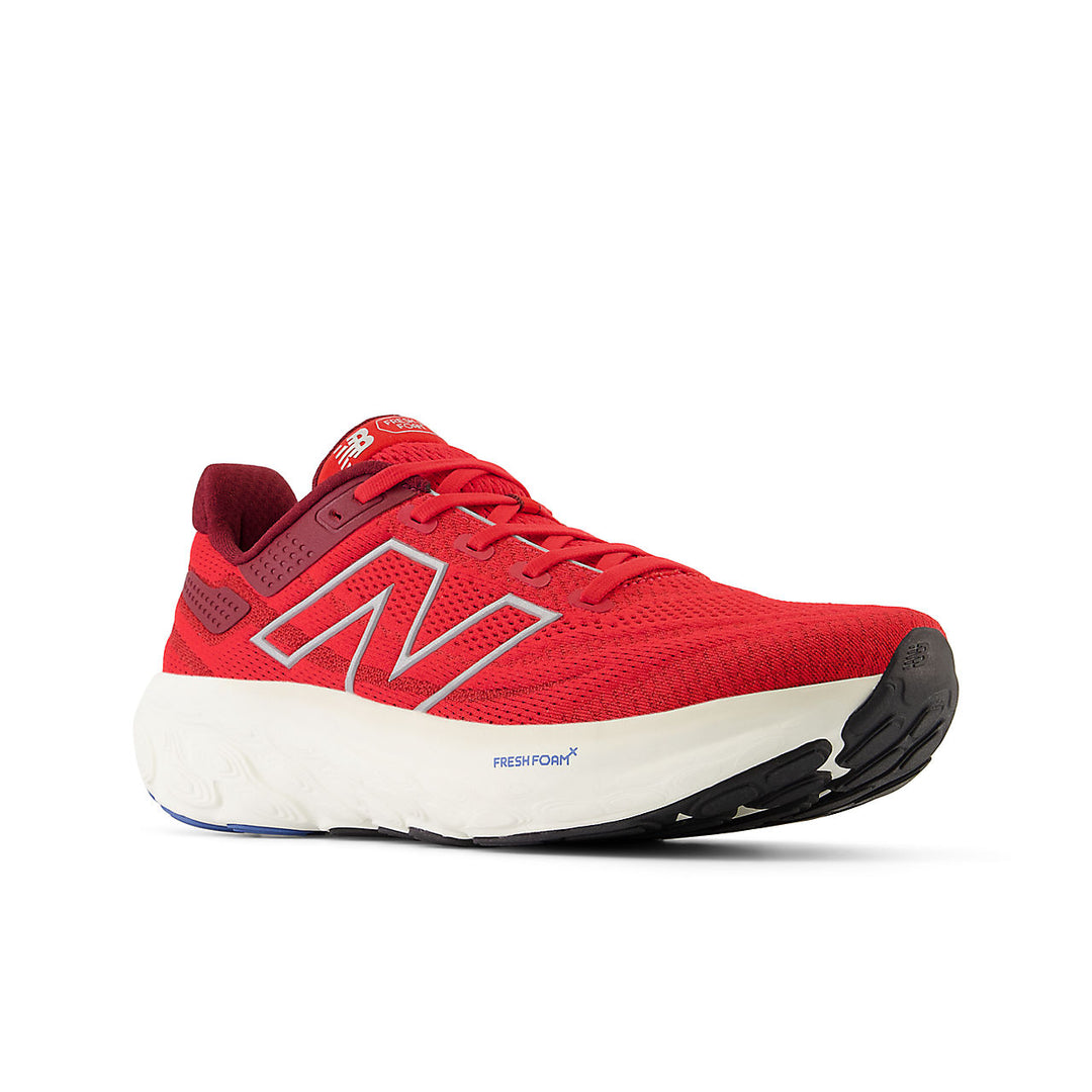 New Balance Fresh Foam X 1080 v13 (Mens) - True red with mercury red and silver metallic