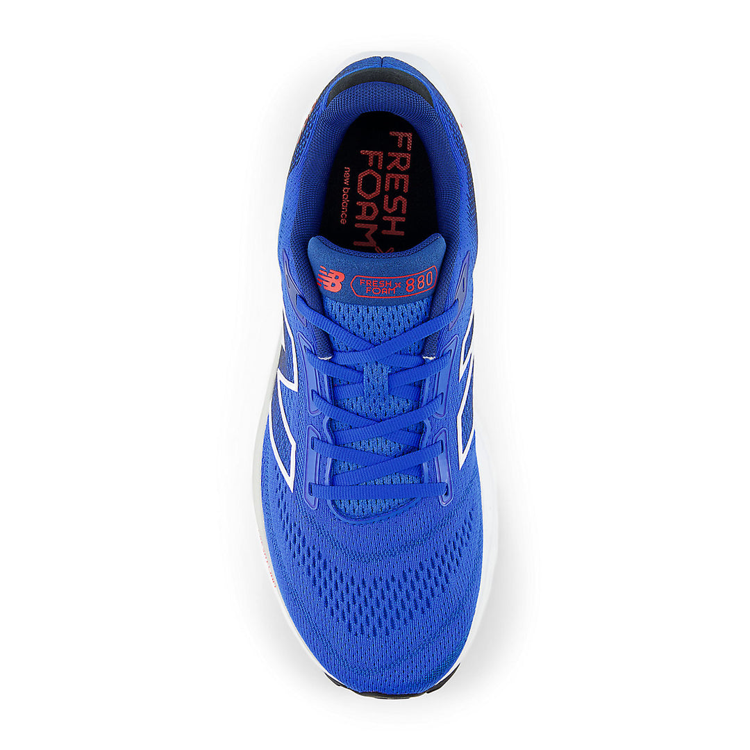 New Balance Fresh Foam X 880 v14 (Mens) - Blue oasis with atlantic blue and true red