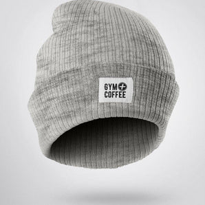 Gym+Coffee Beanie - Melange Grey