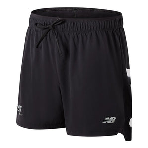 New Balance Race Short 5 Inch LM2025 (Mens) - Black