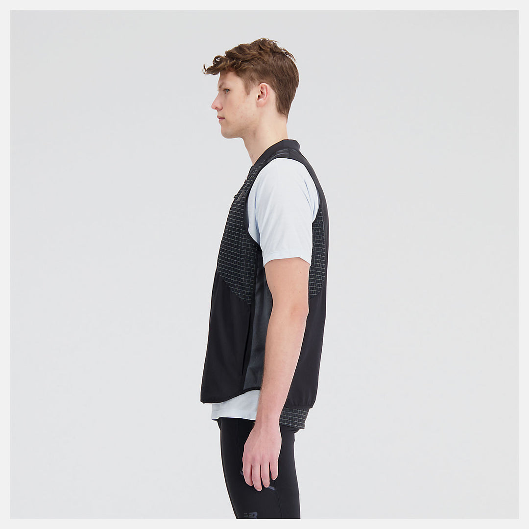 New Balance Impact Run Luminous Packable Vest (Mens) - Black