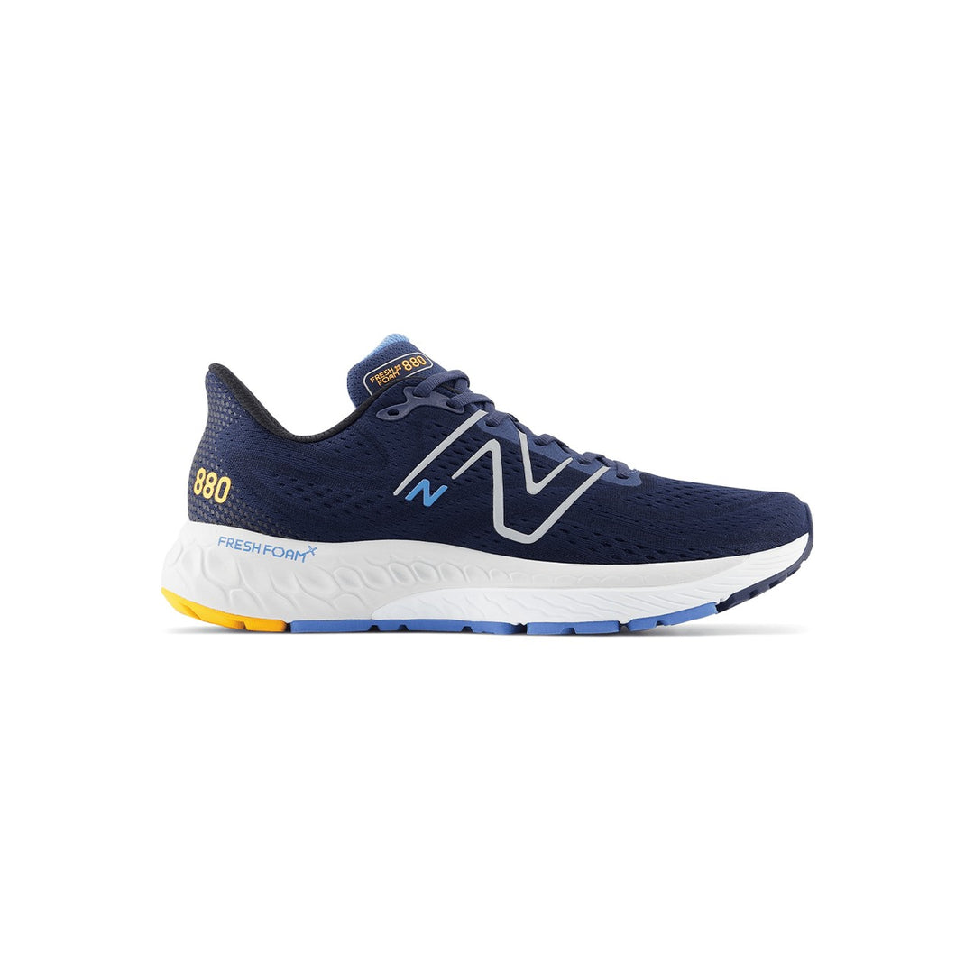 New Balance Fresh Foam X 880 v13 (Mens) -  Navy with heritage blue and hot marigold