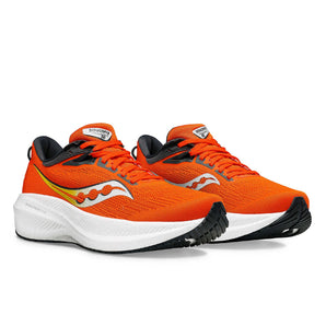 Saucony Triumph 21 (Mens) - Pepper/Shadow Orange