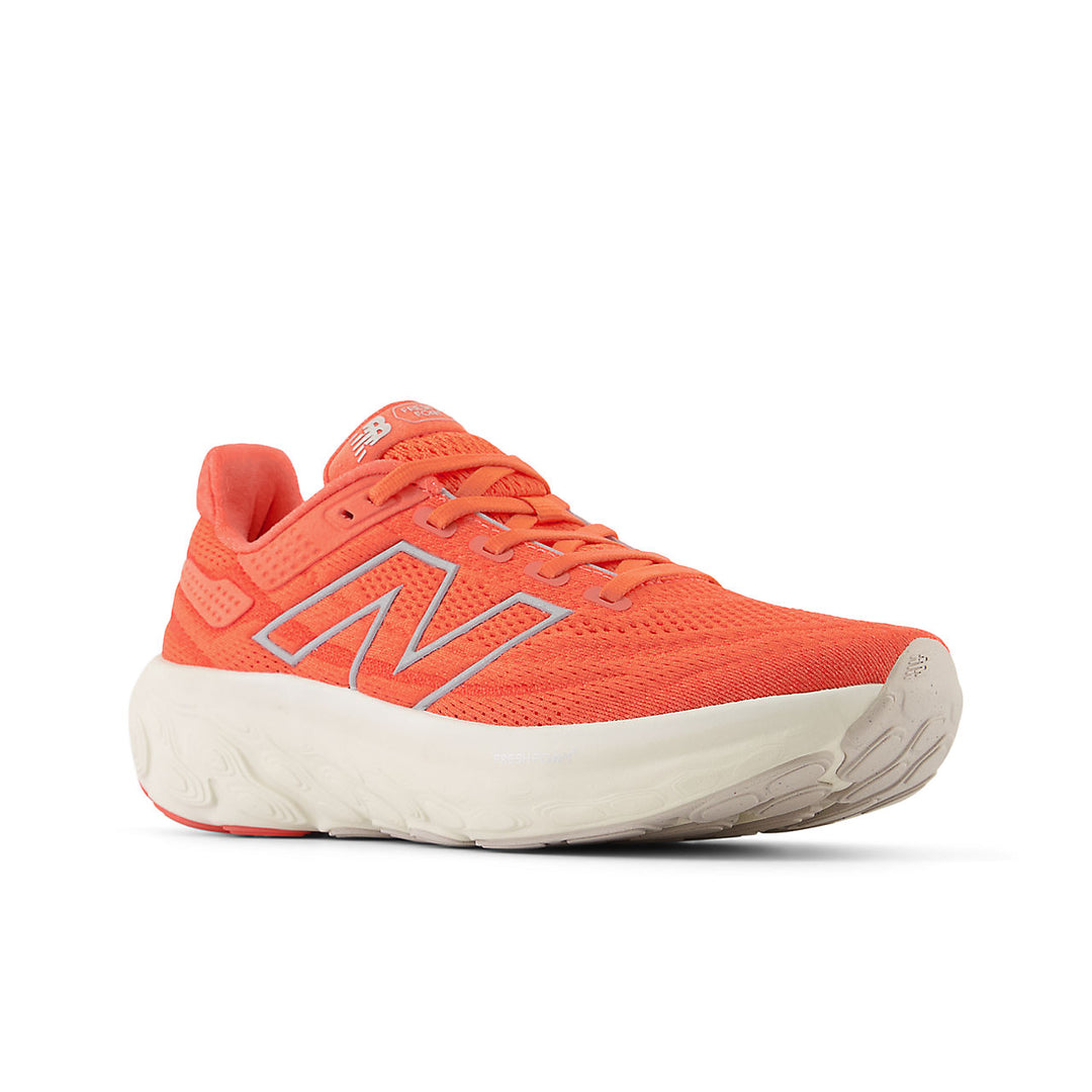 New Balance Fresh Foam X 1080 v13 (Womens) - Gulf red with linen and silver metallic