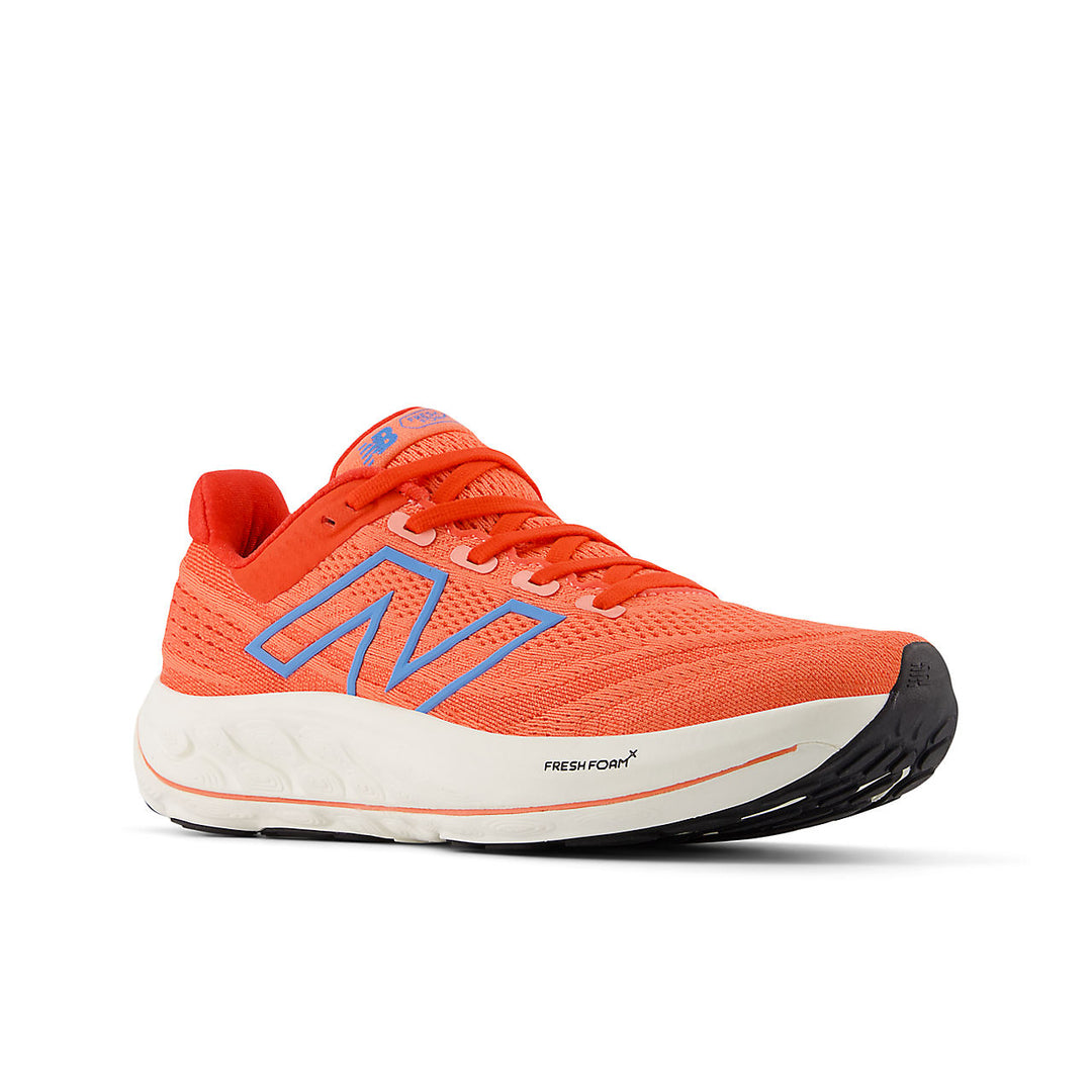 New Balance Fresh Foam X Vongo v6 Wide (Womens) - Gulf red with neo flame and coastal blue