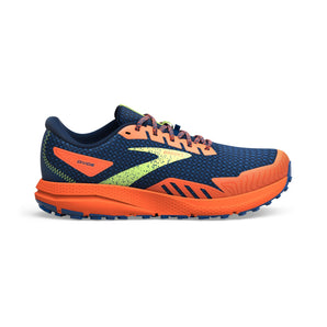 Brooks Divide 4 (Mens) -Navy/Firecracker/Sharp Green