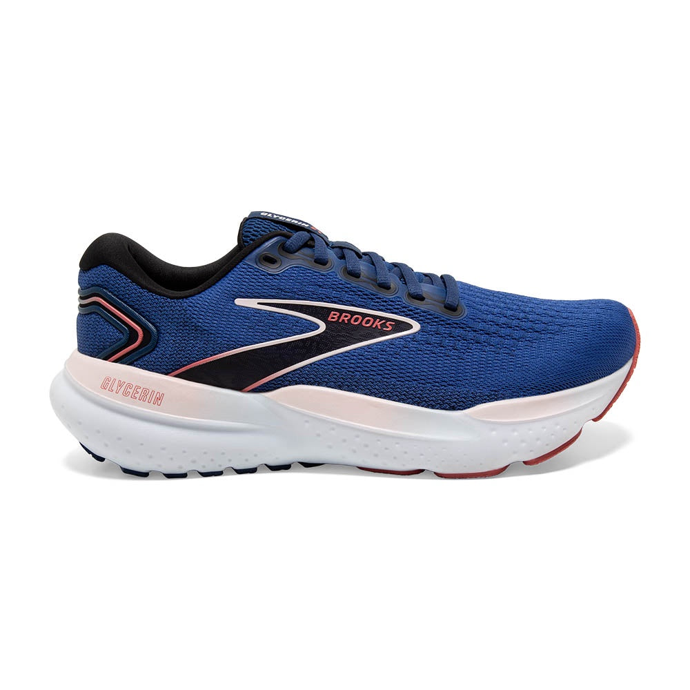 Brooks Glycerin 21 (Womens) - Blue/Icy Pink/Rose