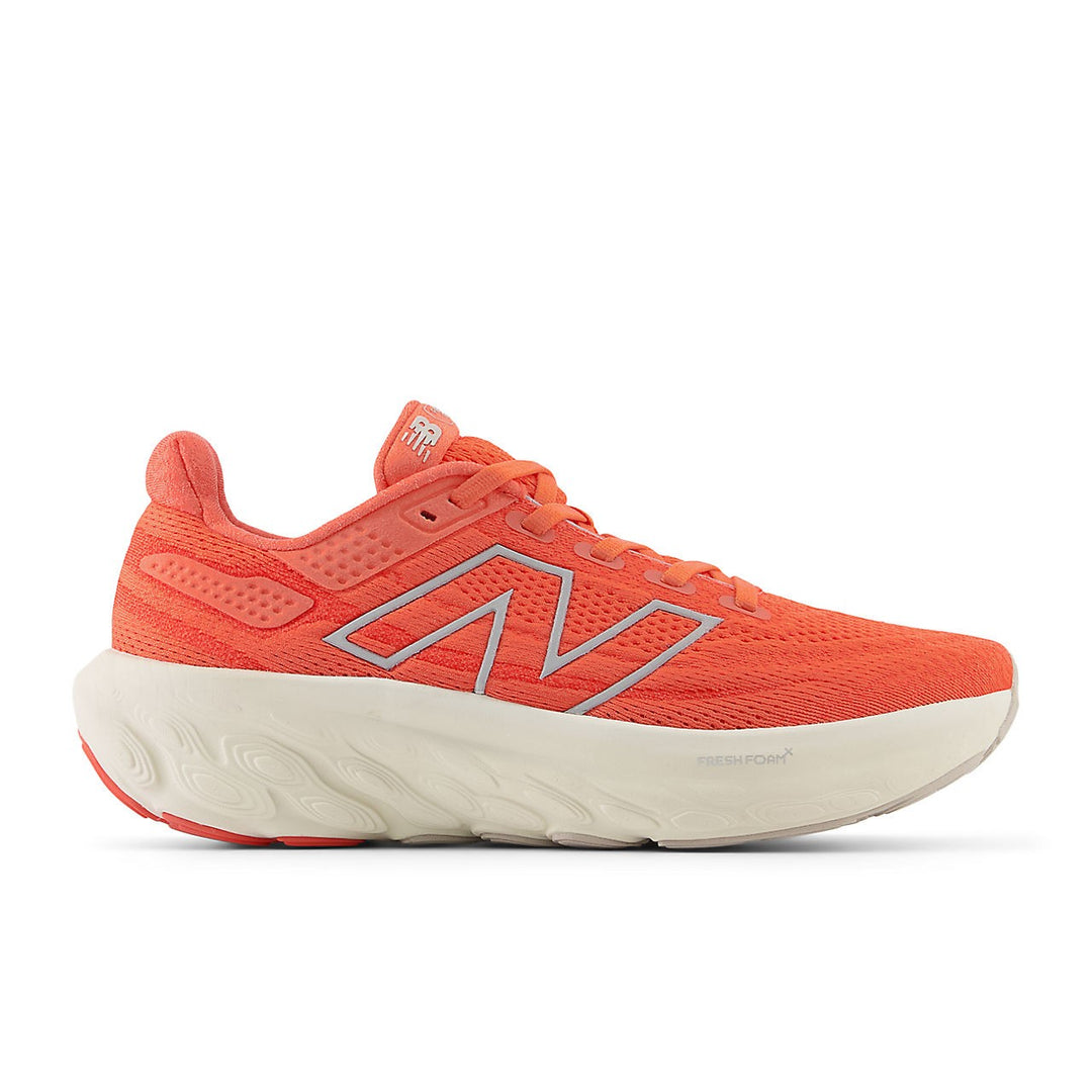 New Balance Fresh Foam X 1080 v13 (Womens) - Gulf red with linen and silver metallic