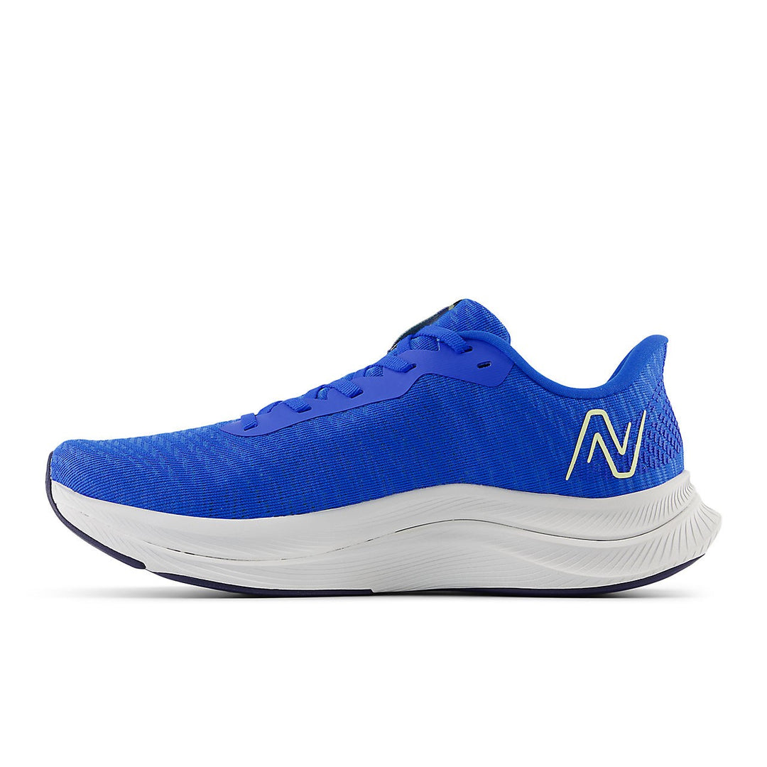 New Balance FuelCell Propel v4 (Mens) - Blue oasis with nb navy and quartz grey
