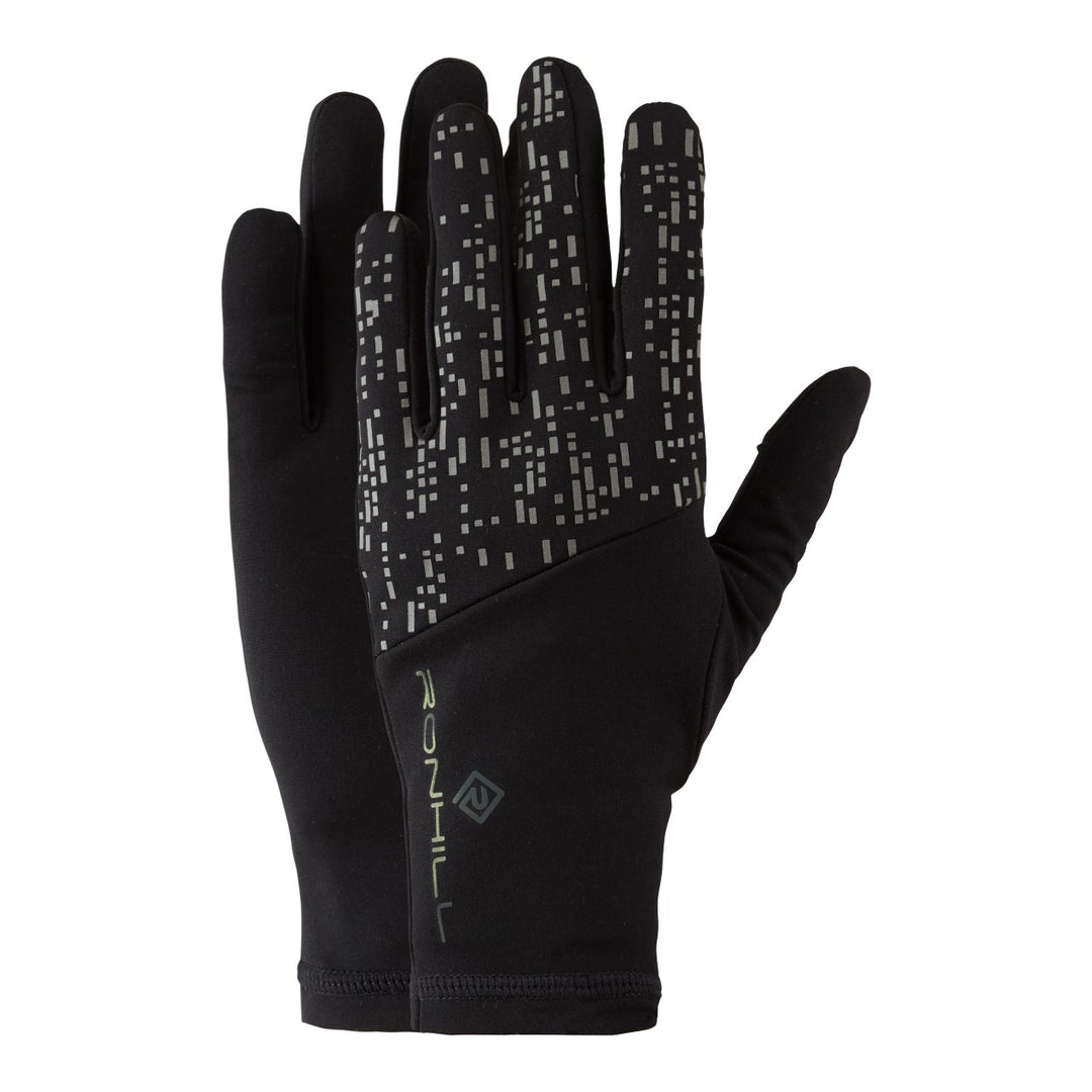 Ronhill Night Runner Glove - Black/Reflect