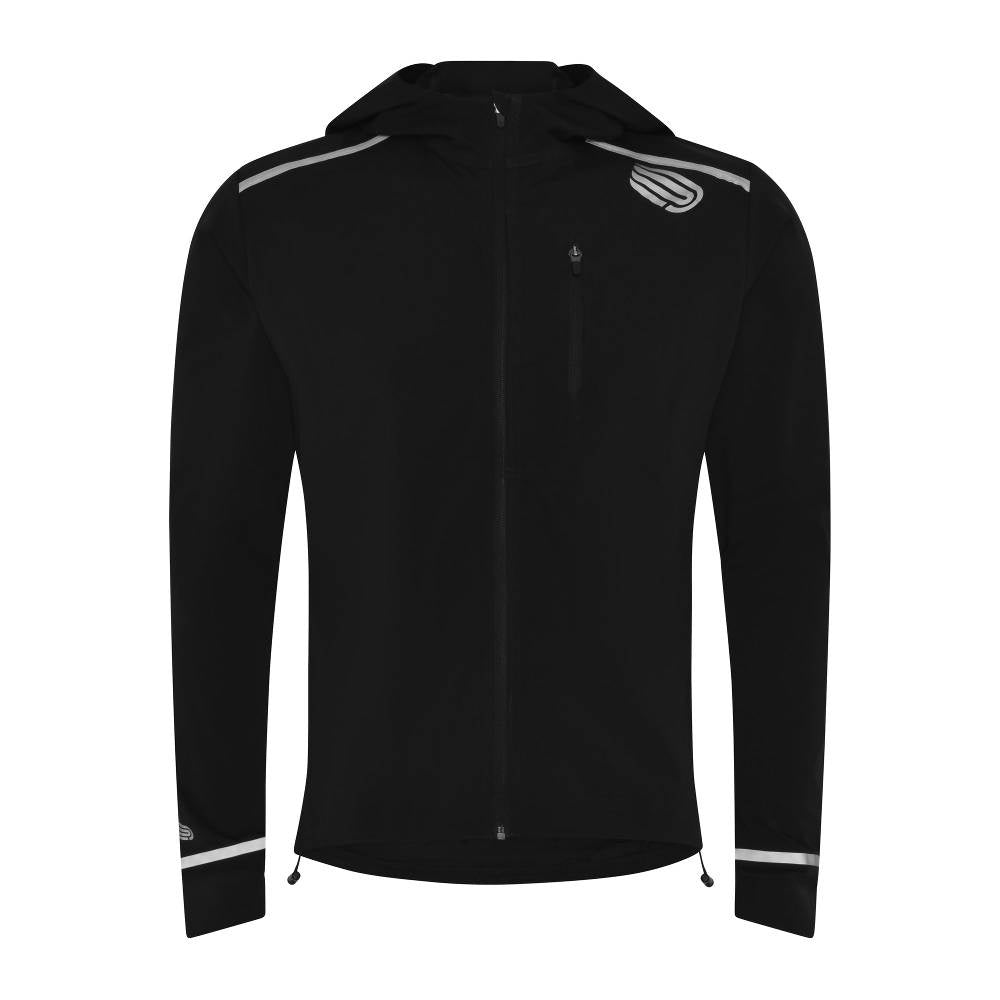 Pressio Ecolite Run Jacket (Mens) - Black
