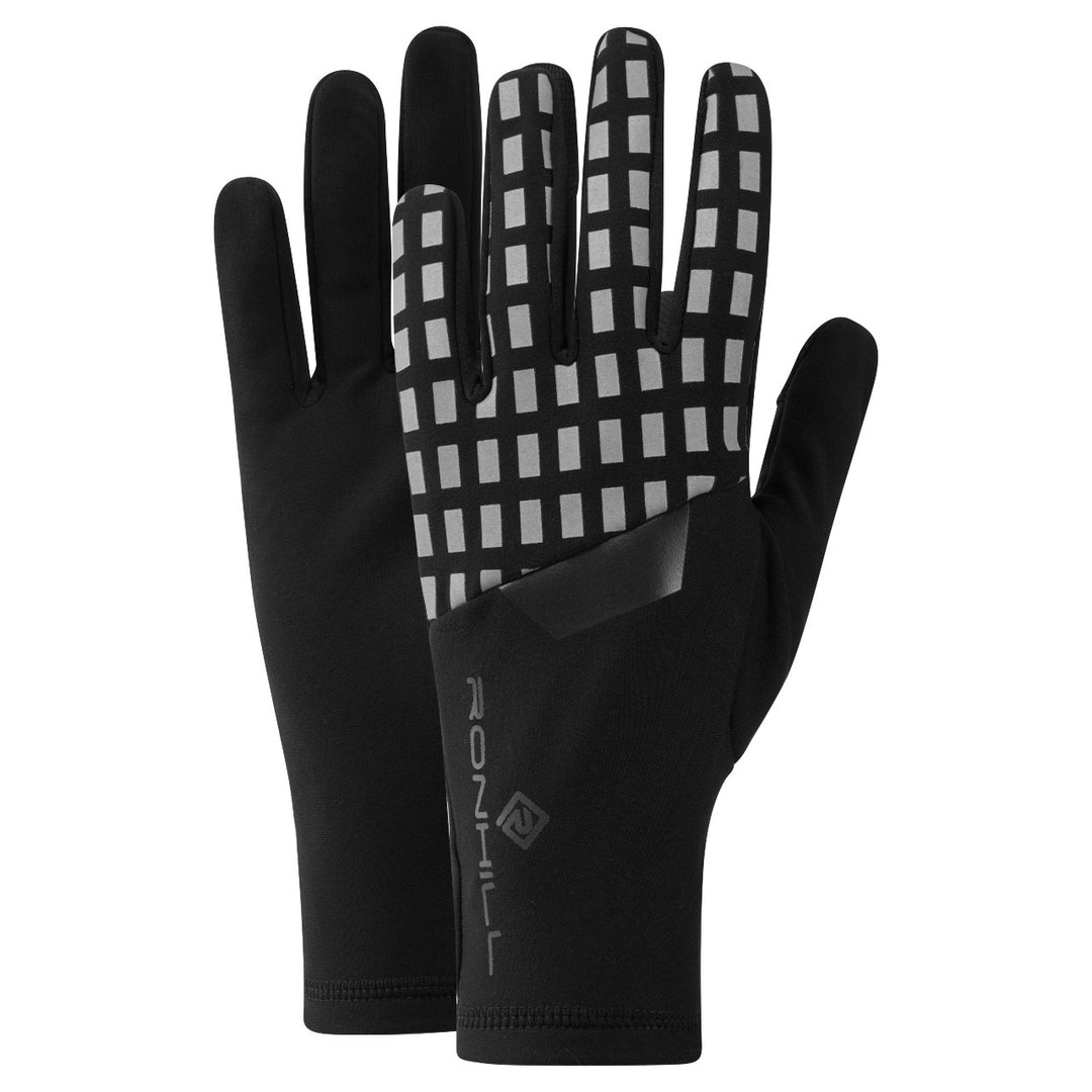 Ronhill Afterhours Glove - Black/BrWhite/Rflct