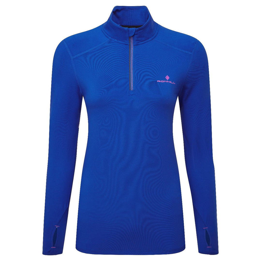 Ronhill Core Thermal 1/2 Zip (Womens) - Cobalt/Thistle
