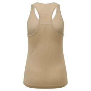 Life Tencel Vest (Womens)  - Latte Marl/Nightshade - RunActive