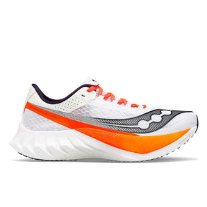 Saucony Endorphin Pro 4 (Mens) - White/Black Blanc/Noir