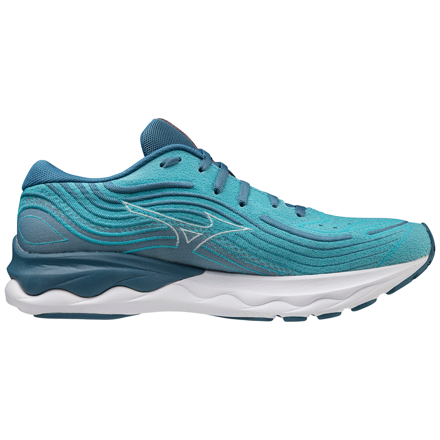 Mizuno Wave Skyrise 4 Men s Blue Ashes Nimbus Cloud Soleil