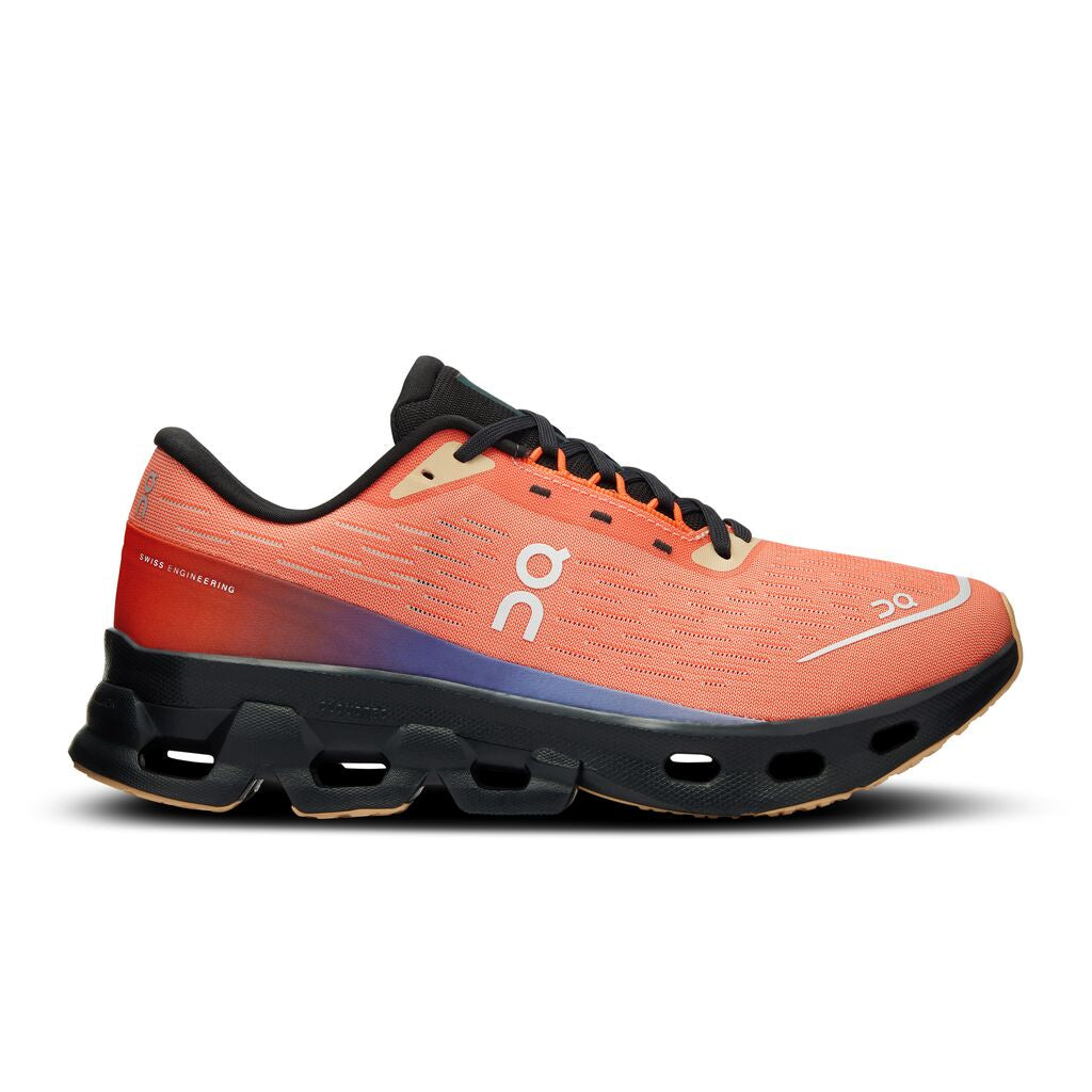 On Running Cloudspark (Womens) - Flame/Black