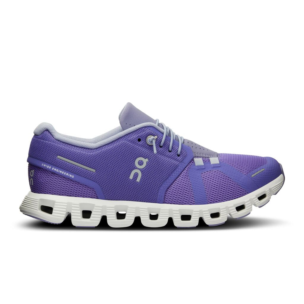 On Running Cloud 5 (Womens) - Blueberry/Feather