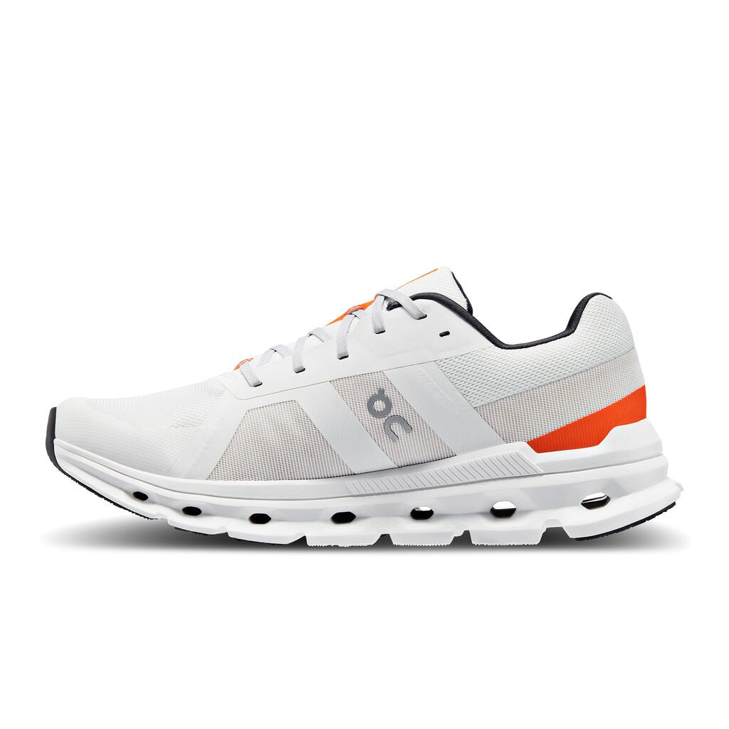 Cloudrunner (Mens) - Undyed- White/Flame - RunActive
