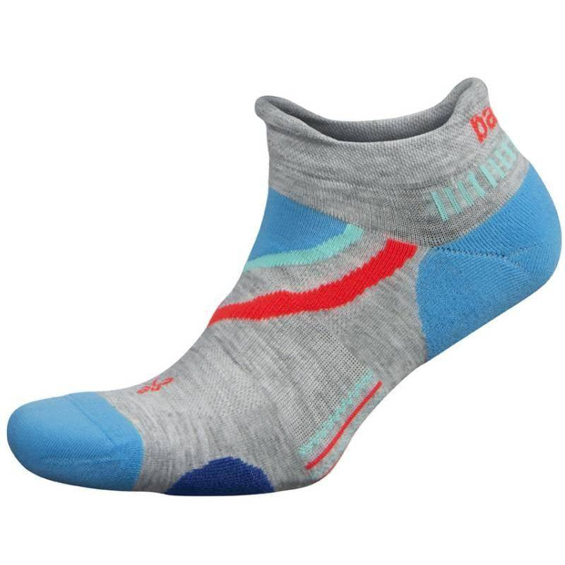 Balega Ultra Glide Socks - Mid Grey/ Ethreal Blue