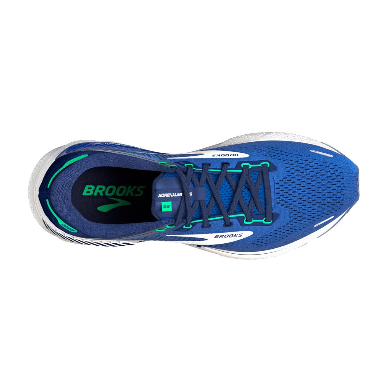 Brooks Adrenaline GTS 22 (Men's) - Surf the Web/Blue/Irish Green