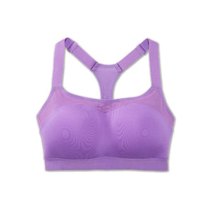 Brooks Dare Racerback Run Bra (Women's) - Heliotrope