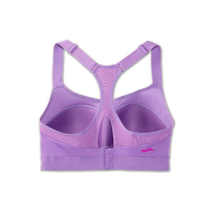 Brooks Dare Racerback Run Bra (Women's) - Heliotrope