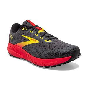 Brooks Divide 3 (Men's) - Black/Fiery Red/Blazing Yellow