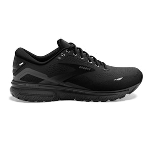 Brooks Ghost 15 (Mens) Wide - Black/Black/Ebony