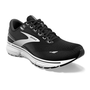 Brooks Ghost 15 (Mens) Wide - Black/Blackened Pearl/White