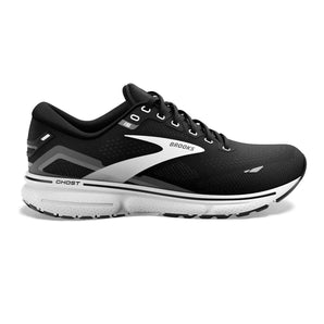 Brooks Ghost 15 (Women's) - Black/Blackened Pearl/White