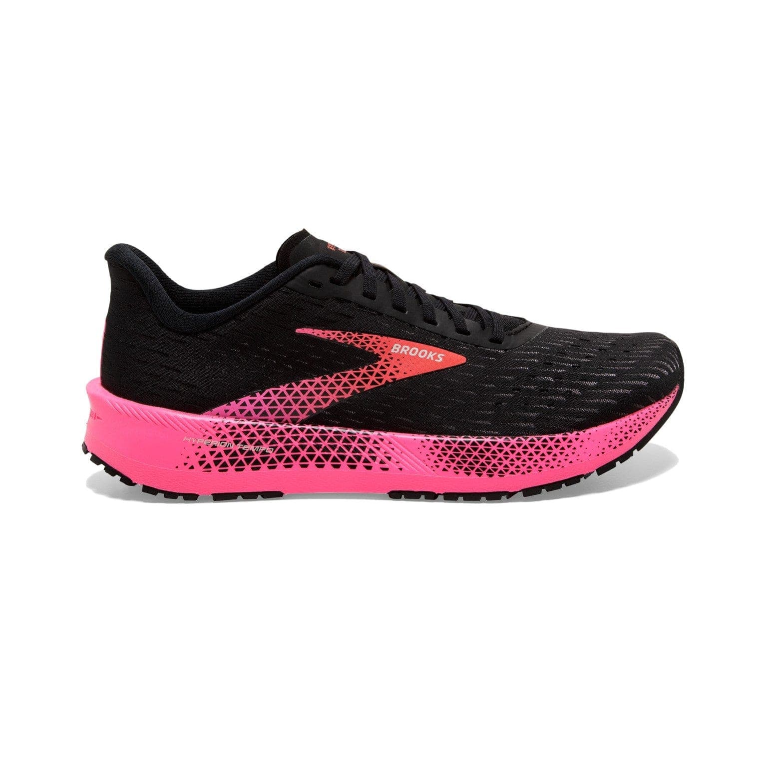 Brooks Hyperion Tempo (Women's) - Black/Pink/Hot Coral