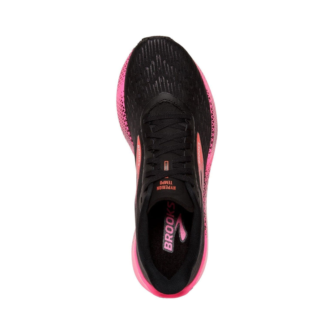 Brooks Hyperion Tempo (Women's) - Black/Pink/Hot Coral