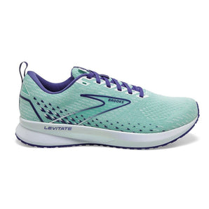 Brooks Levitate 5 (Women's) - Yucca/Navy Blue/White