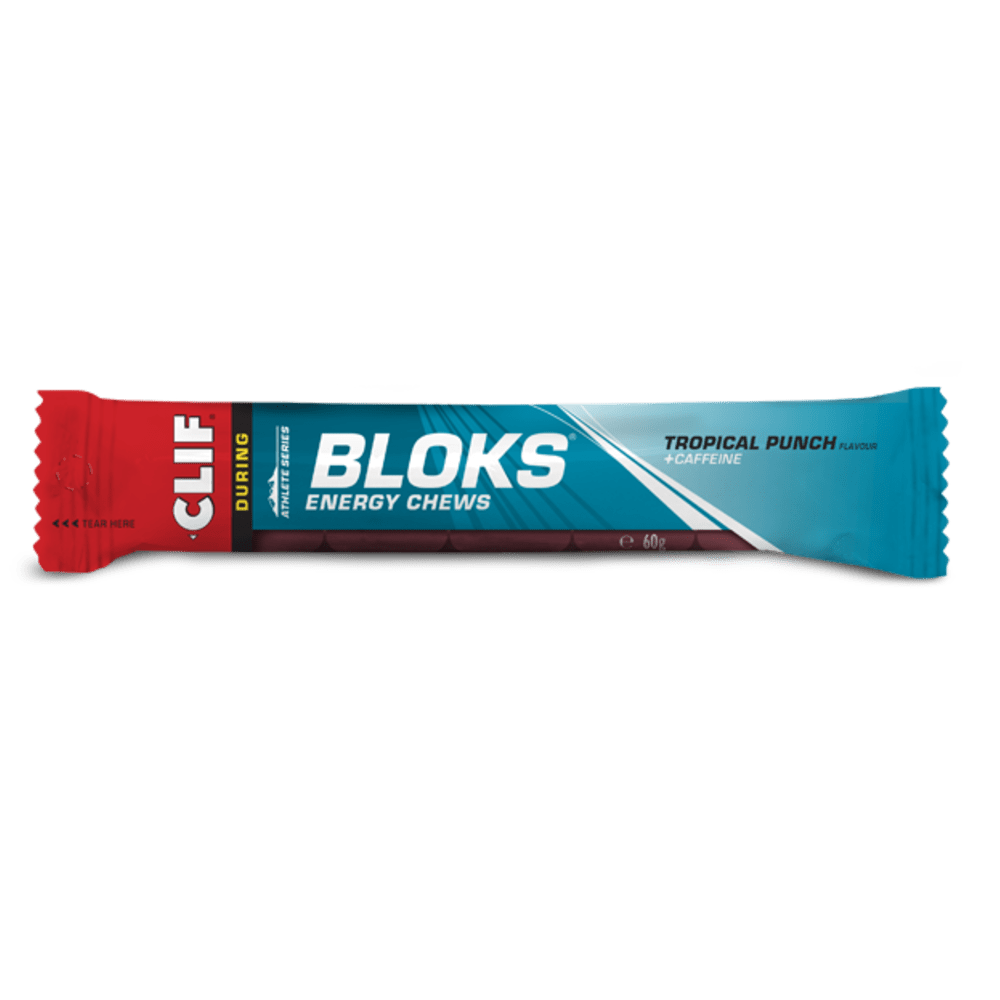 Clif Bloks - Tropical Punch with Caffeine