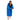 Dryrobe Advance Long Sleeve - Cobalt Blue/Black - RunActive