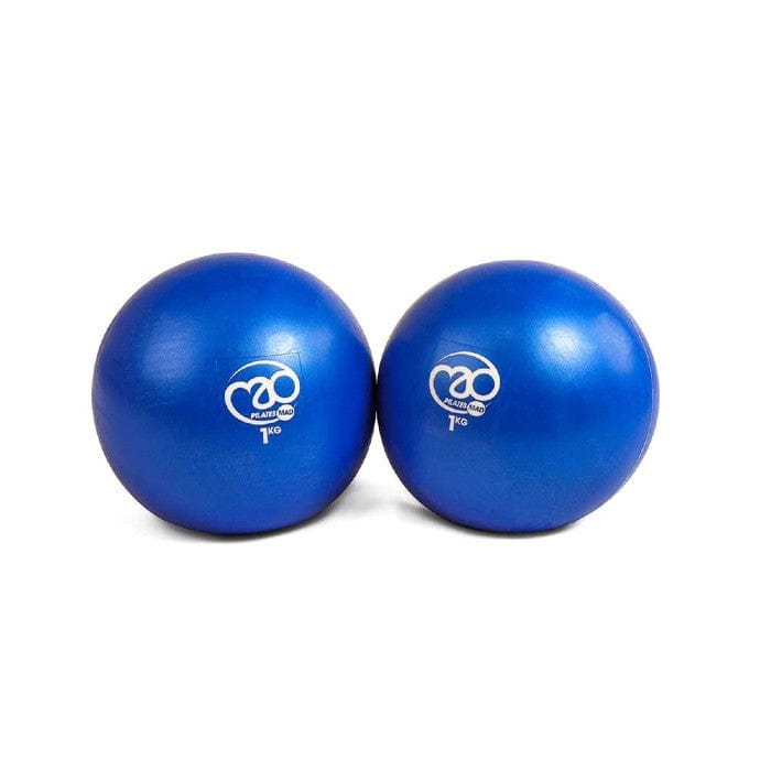 Fitness Mad Soft Pilates Weights (Pair) - 1kg