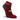 Hilly Active Quarter Minimum Cushioning - Burgundy/Fluo Yellow