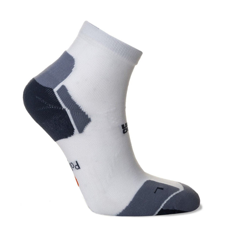 Hilly Marathon Fresh Anklet Min - White/Charcoal