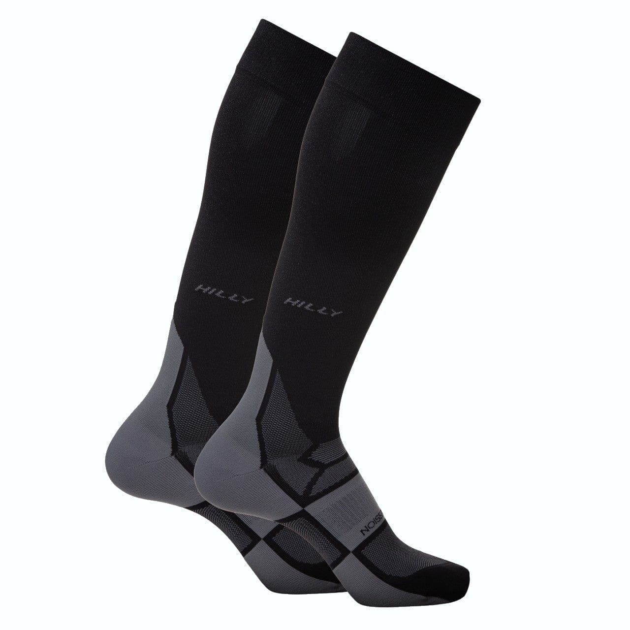 Hilly Pulse Compression Sock Min - Black/Grey