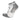 Hilly Unisex Twin Skin Socklet Min - White/Grey Marl