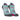 Hilly Women's Supreme Socklet Med - Aquamarine/Grey Marl