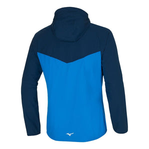 Mizuno Waterproof 20K ER Jacket (Mens) - Moonlight Ocean/Indigo Bunting