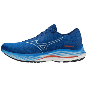 Mizuno Wave Rider 26 (Men's) - SSonic/IceWater/ChTomato