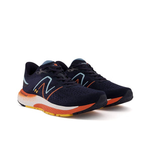 New Balance Fresh Foam 880v12 Wide (Men's) - Eclipse with vibrant apricot and bleach blue