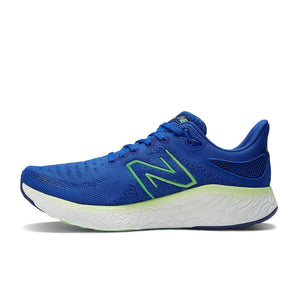 New Balance Fresh Foam X 1080 V12 (Men's) - Blue with Green Apple and Vibrant Spring